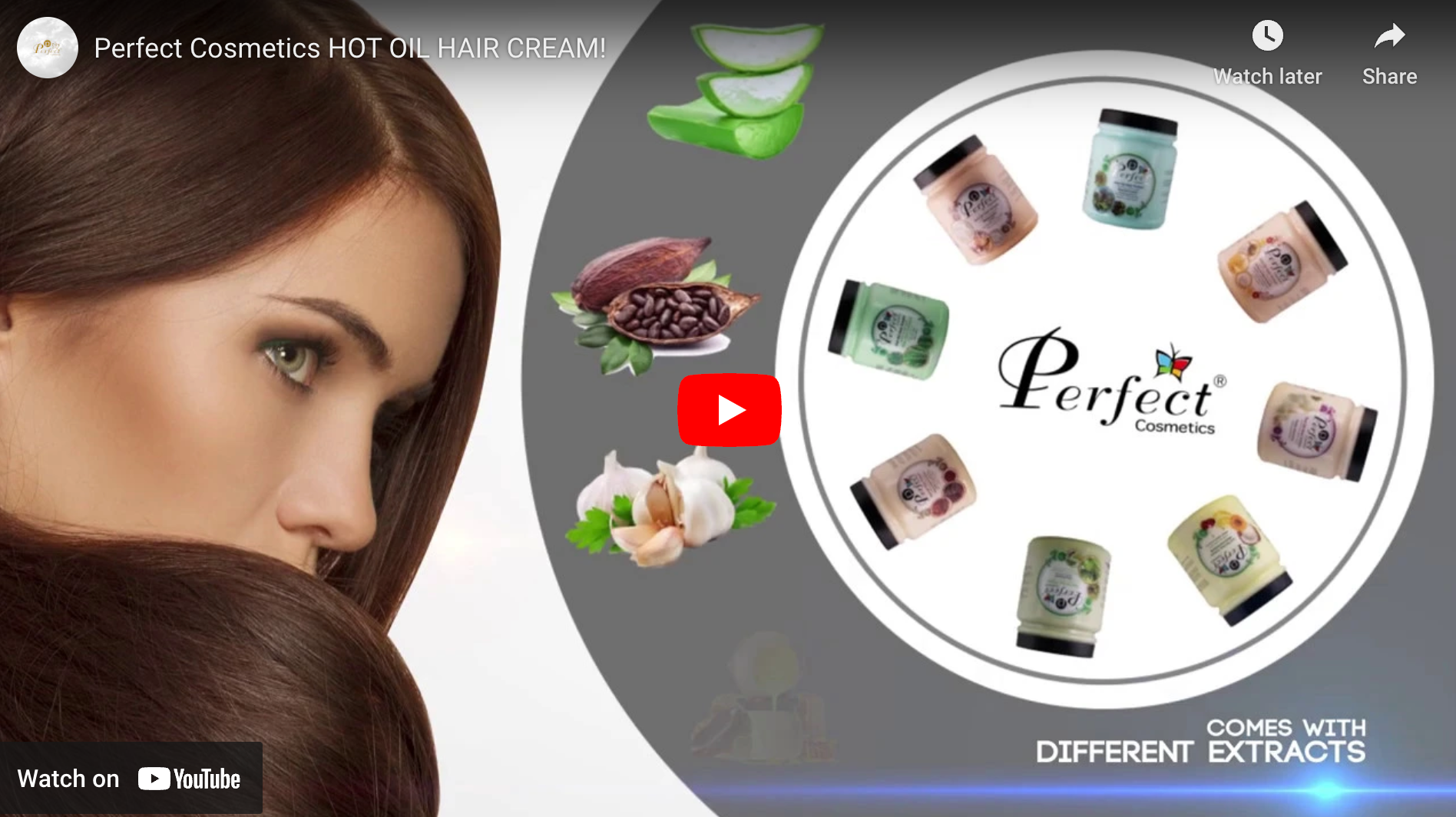 Perfect Cosmetics HOT OIL HAIR CREAM!